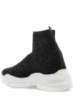 Limon Kadın Sneaker - Siyah Simli