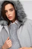 Fabrika Kadın Mont - Gri