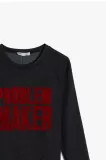 Koton ERkek Çocuk Sweatshirt - Antrasit