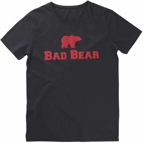 Bad Bear Tee King Sıze Erkek Bisiklet Yaka Tişört - Füme