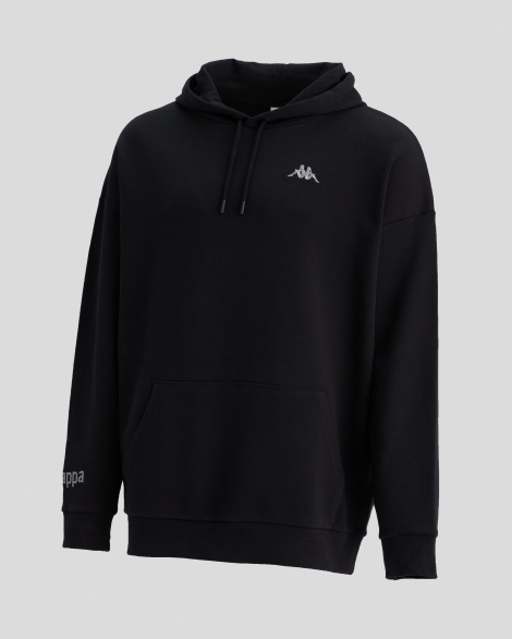 Kappa Authentic Tallyx Erkek  Comfort Fit Sweatshirt - Siyah