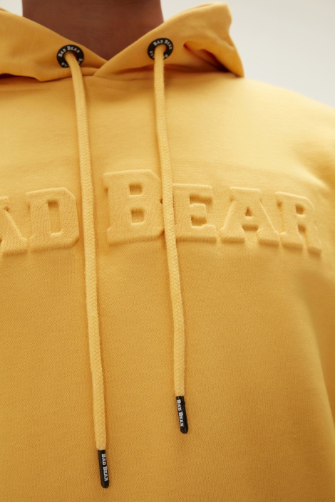 Bad Bear Pucker Kapüşonlu Erkek Sweatshirt - Hardal