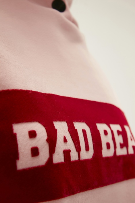 Bad Bear Kadın Flog Hoodıe Sweatshirt - Pembe