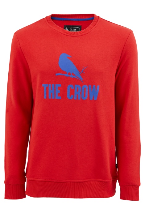 The Crow Erkek Zoom Sweatshirt - Kırmızı