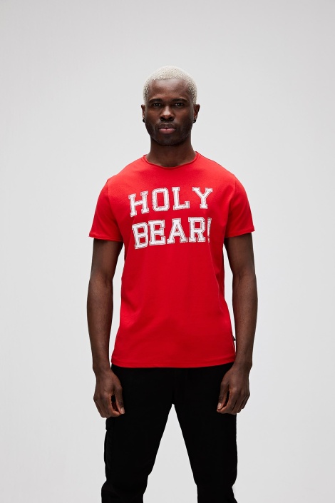 Bad Bear Erkek Holy Tee T-shirt - Kırmızı