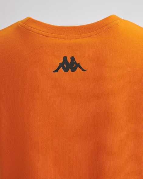 Kappa Logo Haıtı M Tk Erkek Tişört - Turuncu