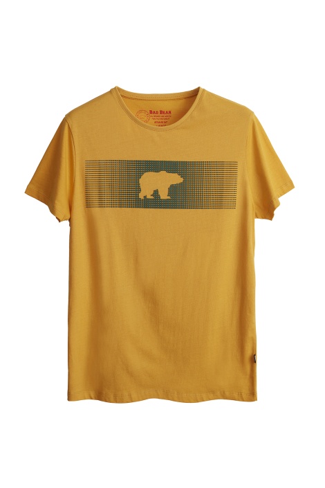 Bad Bear Erkek Tişört Fancy T-Shırt- Hardal