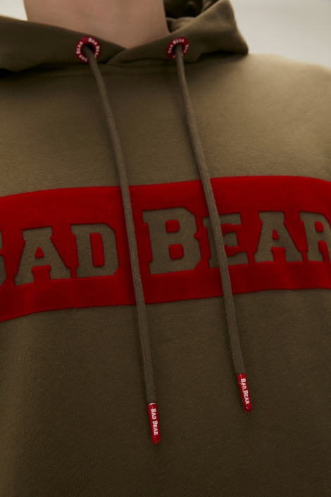 Bad Bear Simple Hoodie Erkek Sweatshirt - Haki