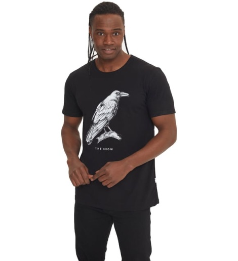 The Crow Erkek T-shirt - Siyah