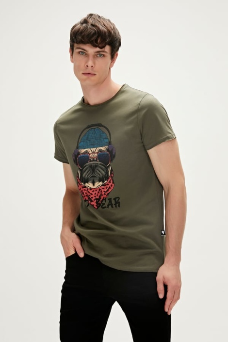 Bad Bear Erkek Reckless T-Shirt - Haki