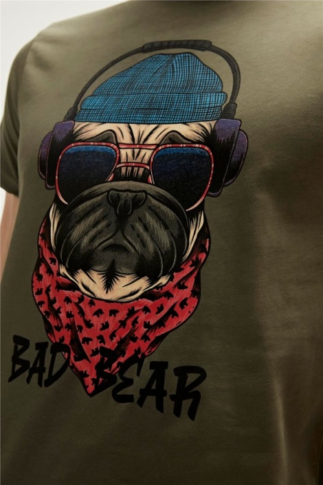 Bad Bear Erkek Reckless T-Shirt - Haki