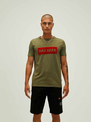 Bad Bear Flog T-Shırt - Haki