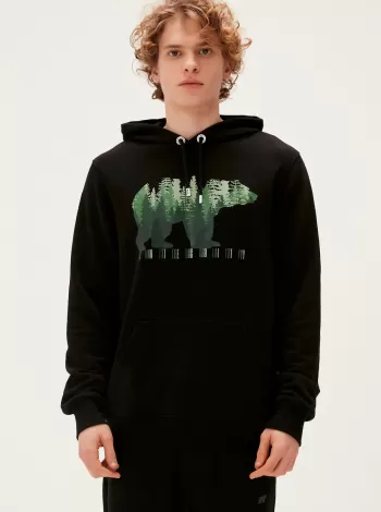 Bad Bear Integrity Kapüşonlu Erkek  Sweatshirt - Siyah