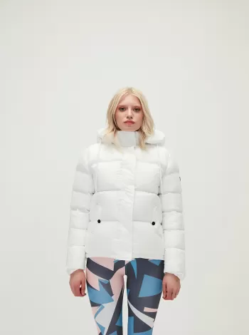 Bad bear Tınkerbelle Puffer Kadın Mont - Beyaz
