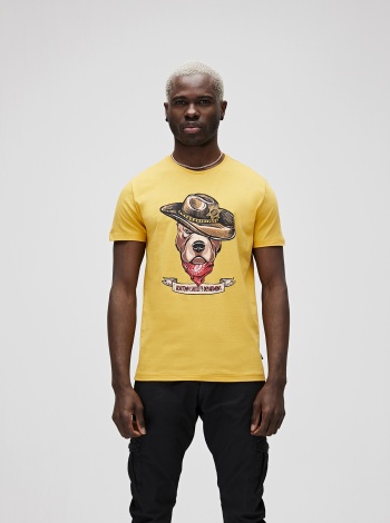 Bad Bear Erkek Sherıff Tee T-shirt - Hardal