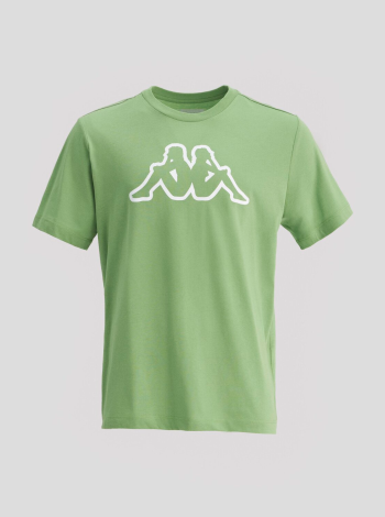 Kappa Logo Cromen Erkek Regular Fit Tişört - Yeşil
