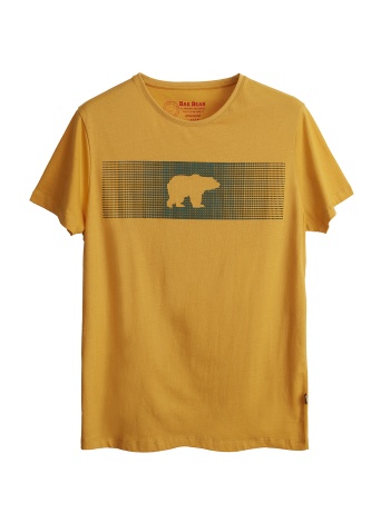 Bad Bear Erkek Tişört Fancy T-Shırt- Hardal