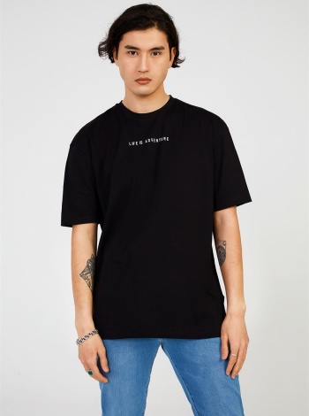 The Crow Traıl Half Relax Tee Tişört - Siyah