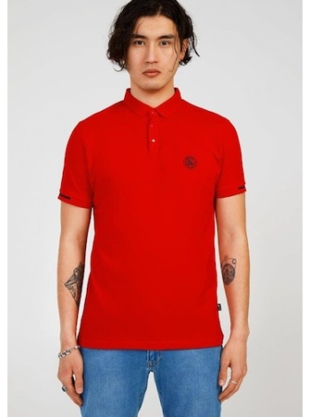 The Crow Summer Polo T-shirt - Kırmızı