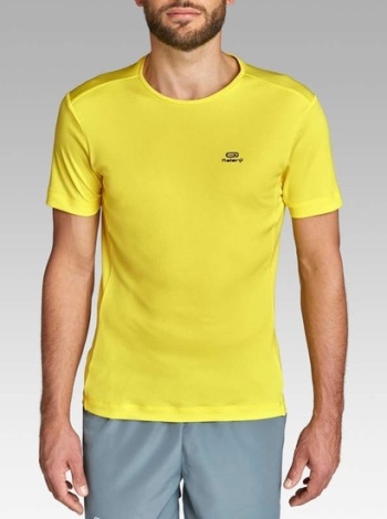 Kalenji  Erkek T-shirt - Sarı