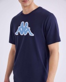 Kappa Logo Cromen Erkek Regular Fit Tişört - Mavi
