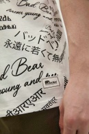Bad Bear LANGUAGE TEE Erkek Tişört - Beyaz