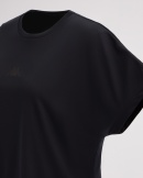 Kappa Kombat Dye Kadın  Regular Fit Tişört - Siyah