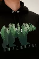 Bad Bear Integrity Kapüşonlu Erkek  Sweatshirt - Siyah