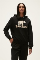 Bad Bear Frost Kapüşonlu Kadın Sweatshirt - Siyah