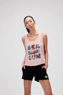 Bad Bear Kadın Sea Sand Sun Tank-Top - Pembe