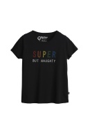 Bad Bear Kadın Super Tee T-shirt - Siyah