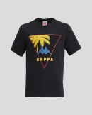 Kappa Authentic Sand Pan Tk Erkek Tişört - Siyah