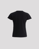 Kappa Authentıc Sand Kadın Bisiklet Yaka Tişört - Siyah