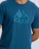 Kappa Authentic Tahitix Tk Erkek Bisiklet Yaka Tişört - Mavi