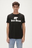 Bad Bear Tee King Sıze Erkek Bisiklet Yaka Tişört - Siyah