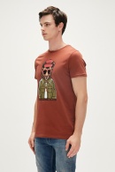 Bad Bear Good Game T-shirt - Kahverengi