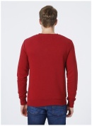 Bad Bear Erkek Bad Convex Crewneck Sweatshırt - Bordo