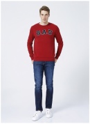 Bad Bear Erkek Bad Convex Crewneck Sweatshırt - Bordo