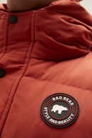 Bad Bear Fınder Vest Erkek Kapüşonlu Puffer  Yelek - Turuncu
