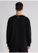 Kappa Logo Navarro Erkek Sweatshırt - Siyah