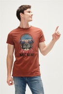 Bad Bear Erkek Reckless T-Shirt - Kahverengi
