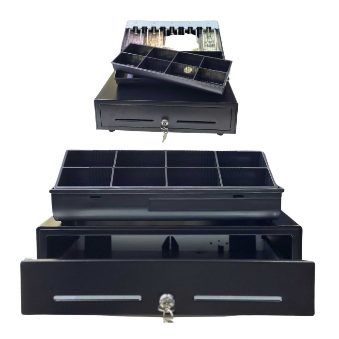 dbpos Metal Para Çekmecesi 5 gözlü Metal Mekanizma 41 x 41 x 11Cm Mk-410