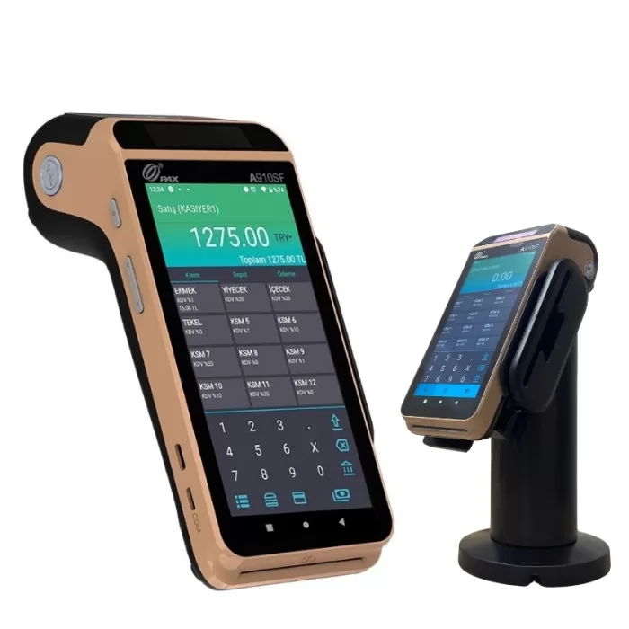 PAX A910SF Android YazarkasaPOS 20 Adet Rulo Hediye