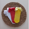 MARS BABY KIZ BEBEK TURUNCU BEYAZ  SARI FİLE ÇORAP SET