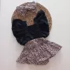 MARS BABY Kız Bebek Leopar Desenli Fırfırlı Salopet Bandana Takım