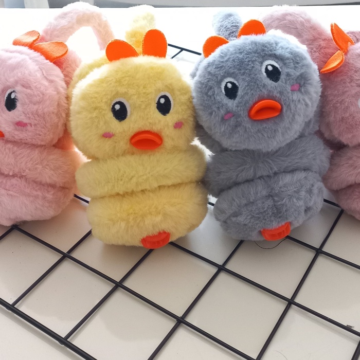 MARS BABY Kız Erkek Çocuk Ördek Peluş Kulaklık