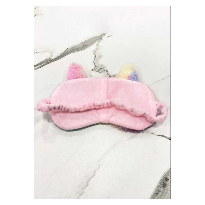 MARS BABY Peluş Kedili Göz Uyku Bandı Karışık Renkli