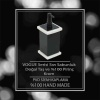 Mayaglory VOGUE Serisi Doğal Mermer Taş Sıvı Sabunluk Siyah Renk 4230