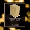 Mayaglory VOGUE Serisi Doğal Mermer Taş Çöp Kovası Gold Renk 4226