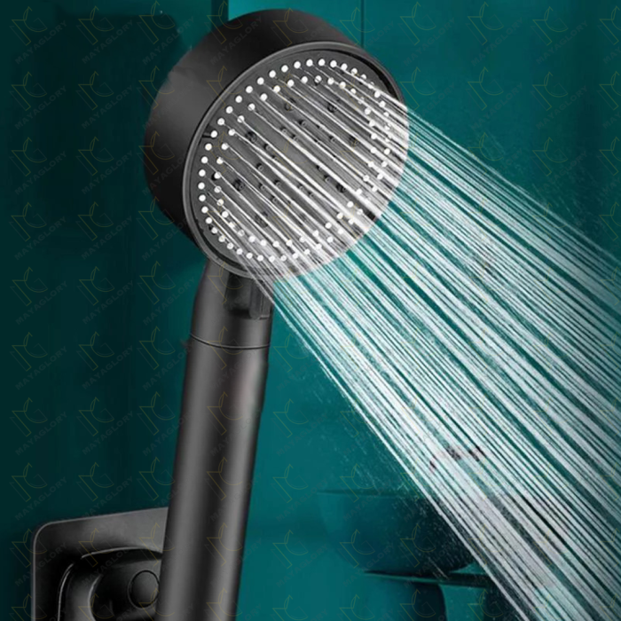 Mayaglory Turbo Fan Örgülü Lüks Duş Seti Shower Set